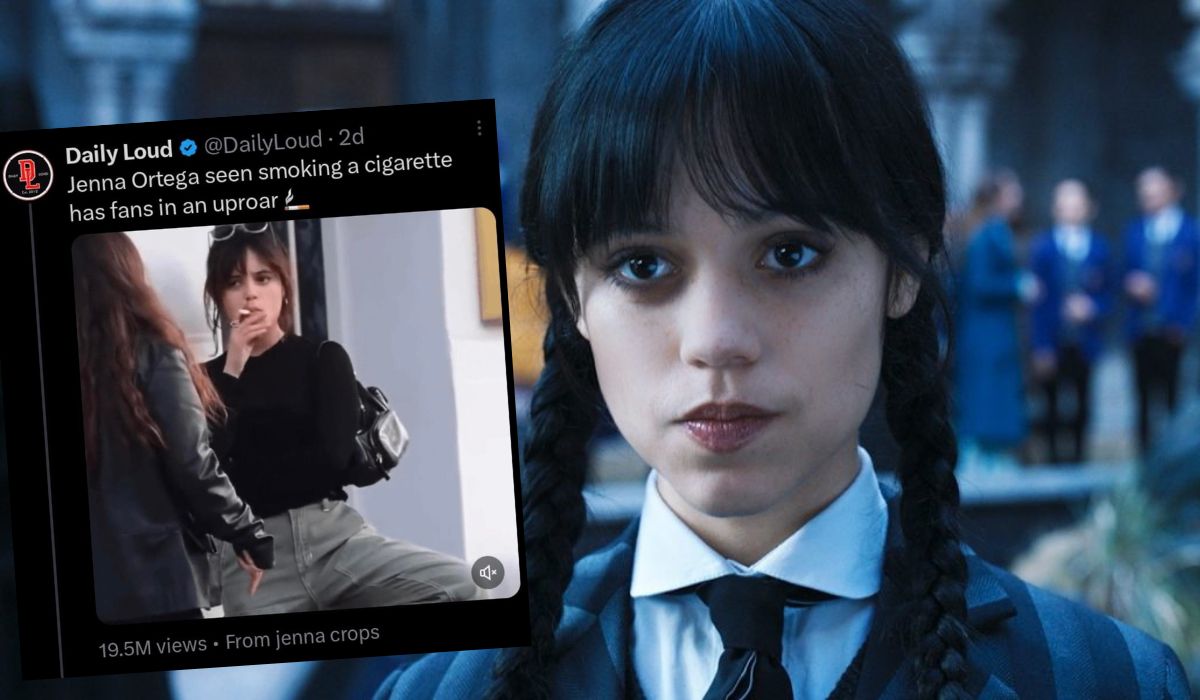 Jenna Ortega paląca szluga została memem, a jej mama zareagowała jak mamy mają w zwyczaju