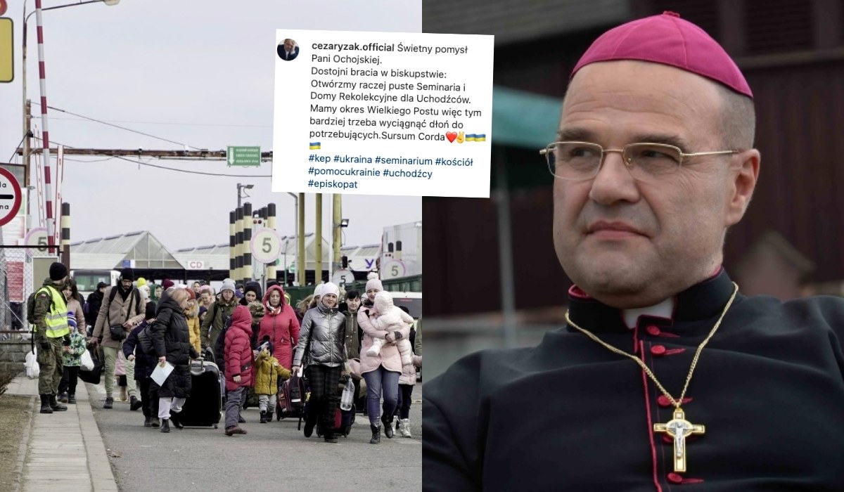 Cezary Żak poucza Kościół, żeby przyjął uchodźców do i tak pustych seminariów