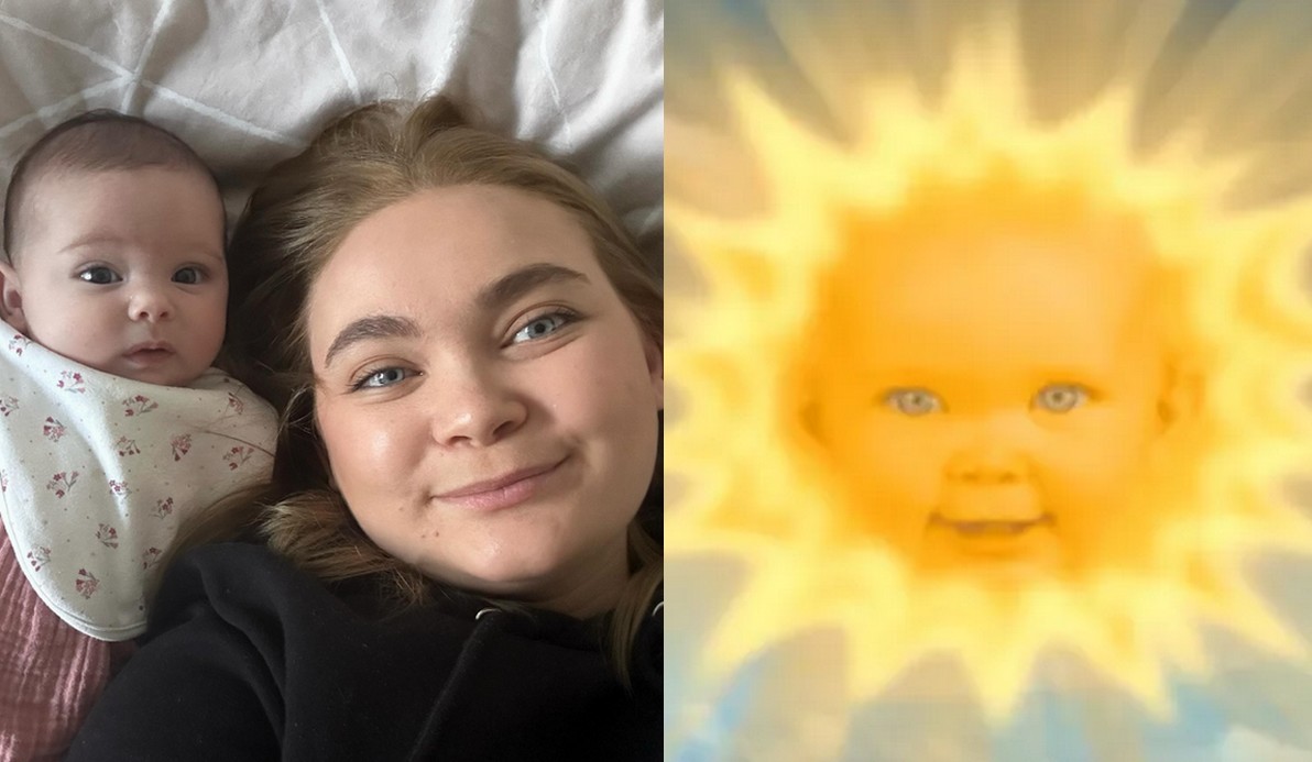 Dziewczynka-Słoneczko z Teletubisiów sama została mamą