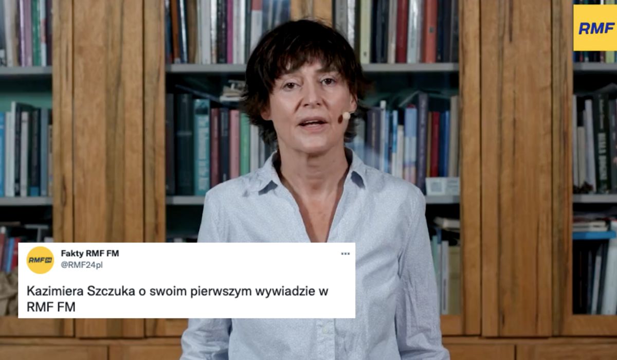 Kazimiera Szczuka dołącza do krytyki samej siebie jako prowadzącej wywiad w RMF FM: głupie i chamskie