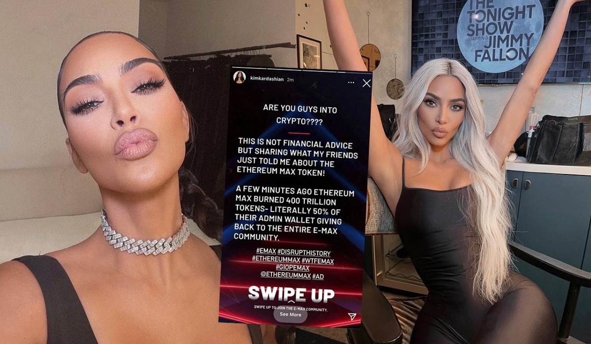 Kim Kardashian zapłaci 1,26 mln dolarów kary za promowanie kryptowalut na Instagramie