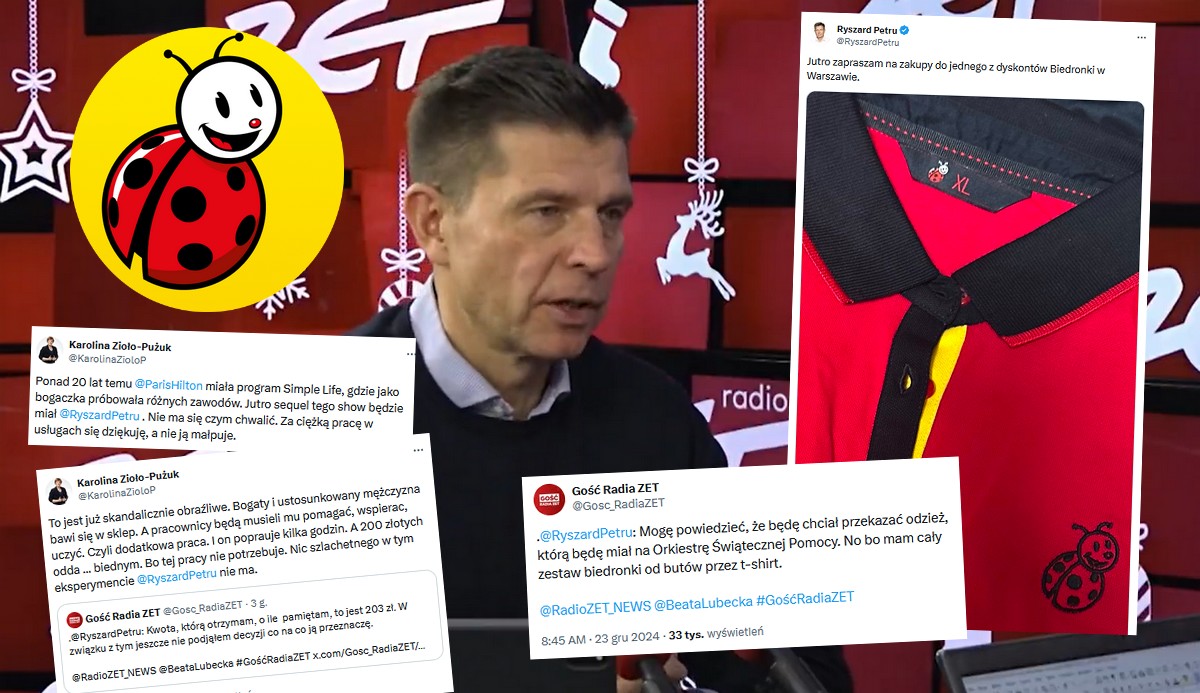 Petru krytykowany za zabawę w pracownika na jeden dzień w Biedronce