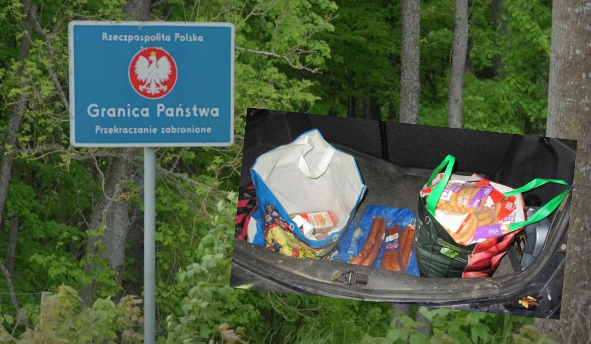 Kaliningrad: Rosjanie masowo przemycają jedzenie z Polski, jeden wpadł z 20 kg kiełbasy