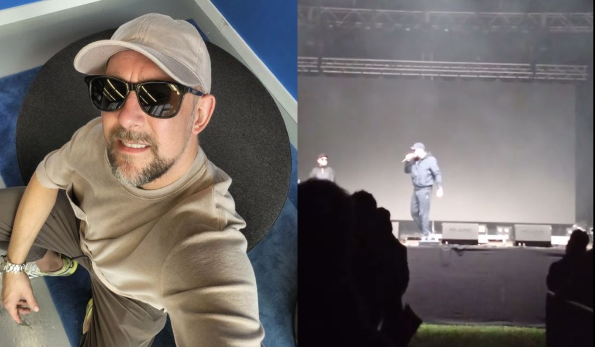 Ktoś nagrał Sokoła, jak wyżywa się na pracowniku obsługi technicznej podczas koncertu