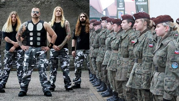 Ełcka szkoła mundurowa wybrała sobie na hymn utwór Sabatonu "40:1"