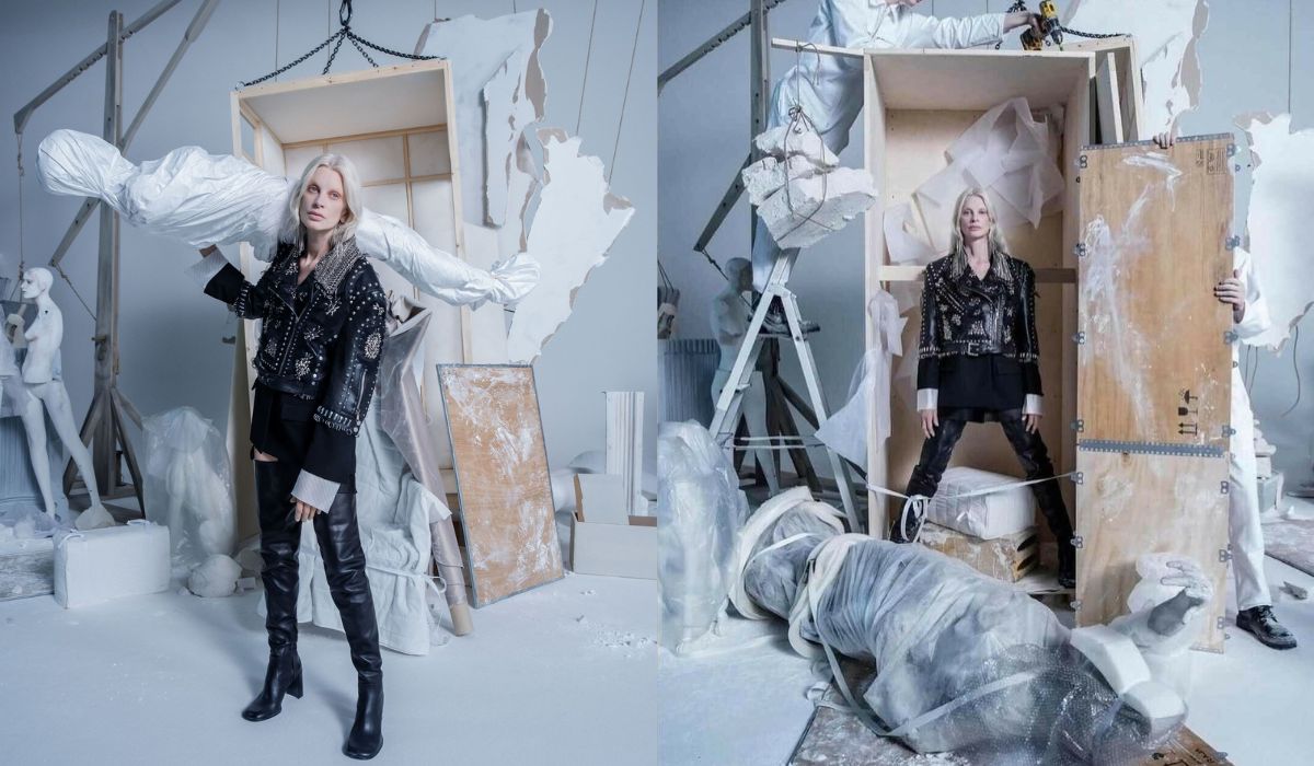 Zara przejechała się na kampanii w stylu wojennego glamour