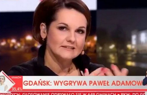 Prowadząca w TVP Info o Płażyńskim: Niestety przegrał