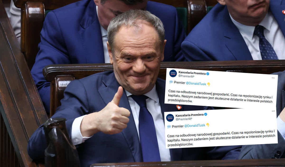 Tusk przestrzega, że "kapitał ma narodowość" i teraz zajmie się repolonizacją polskiej gospodarki