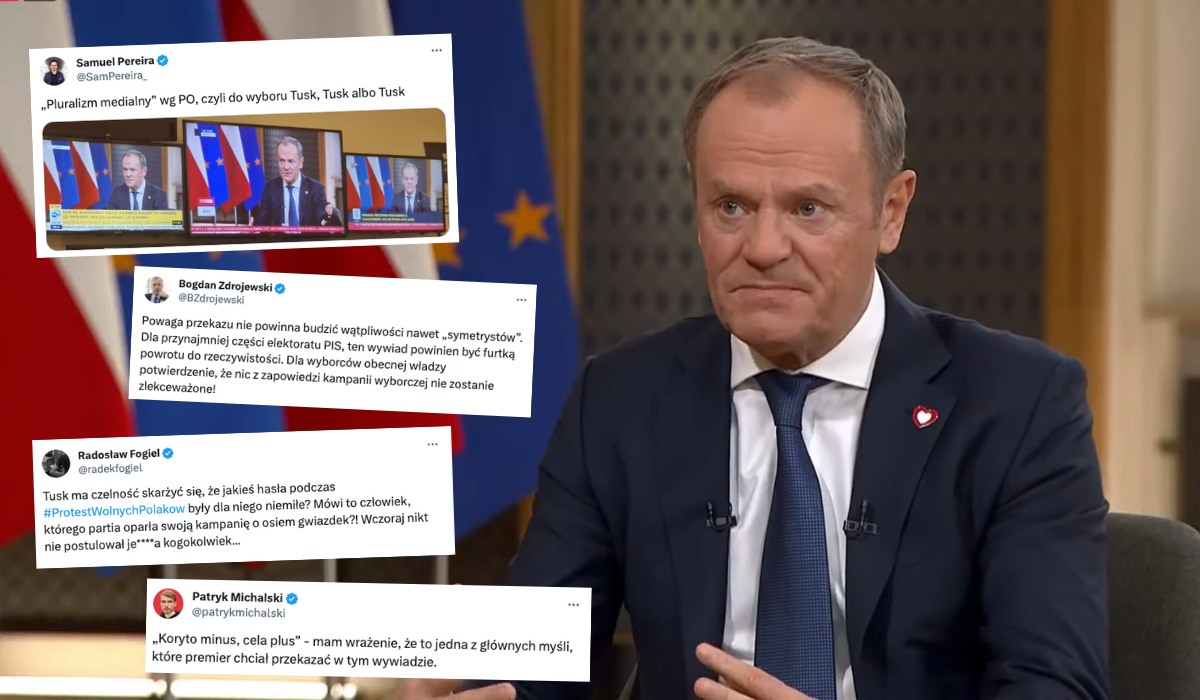 Tusk zapowiedział dalsze ujawnianie nadużyć PiS, wywiad wywołał mieszane reakcje