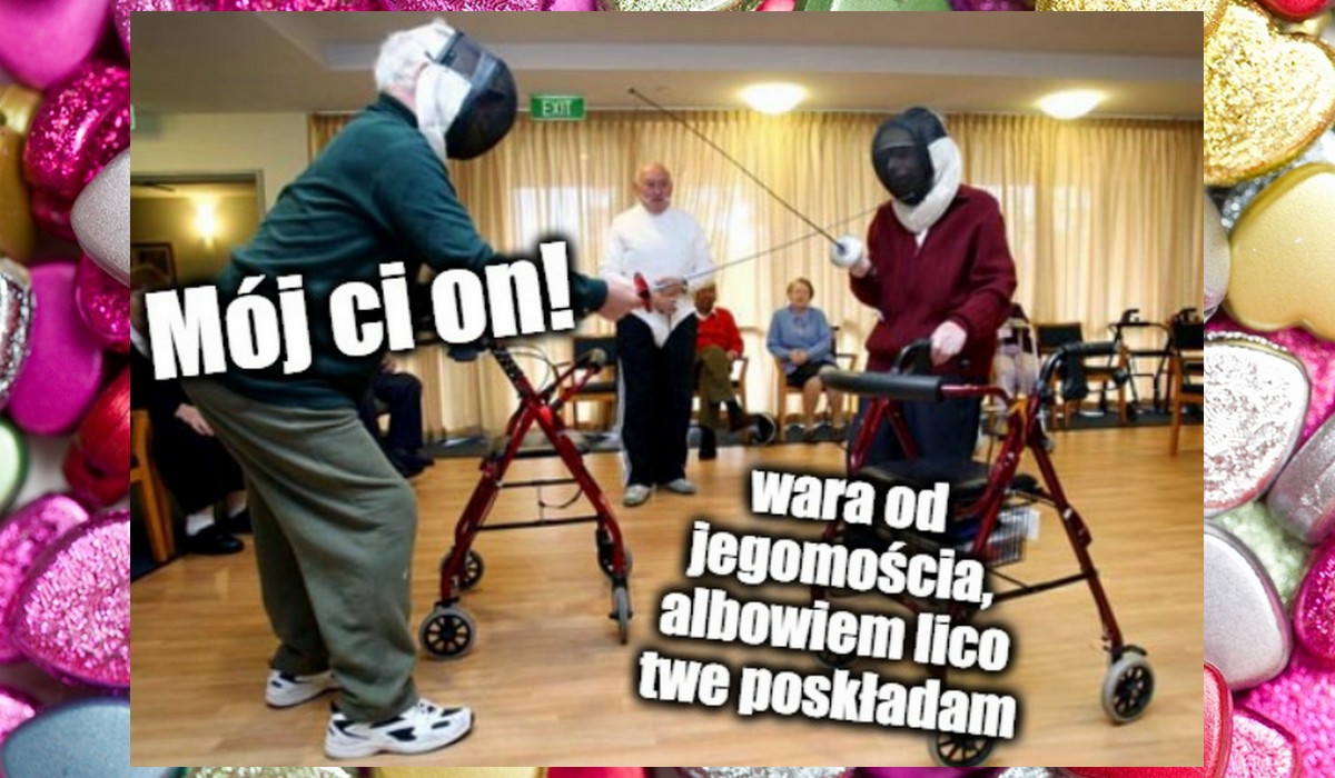 Trzy starsze kobitki pobiły się o chłopa, bo przecież miłość nie ma wieku