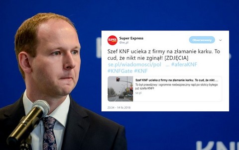 SE: "Szef KNF uciekał z firmy na złamanie karku. Cud, że nikt nie zginął"