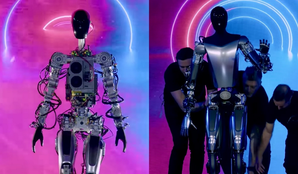 Tesla pochwaliła się humanoidalnym robotem, który jeszcze niewiele robi, ale ma być kolejnym przełomem