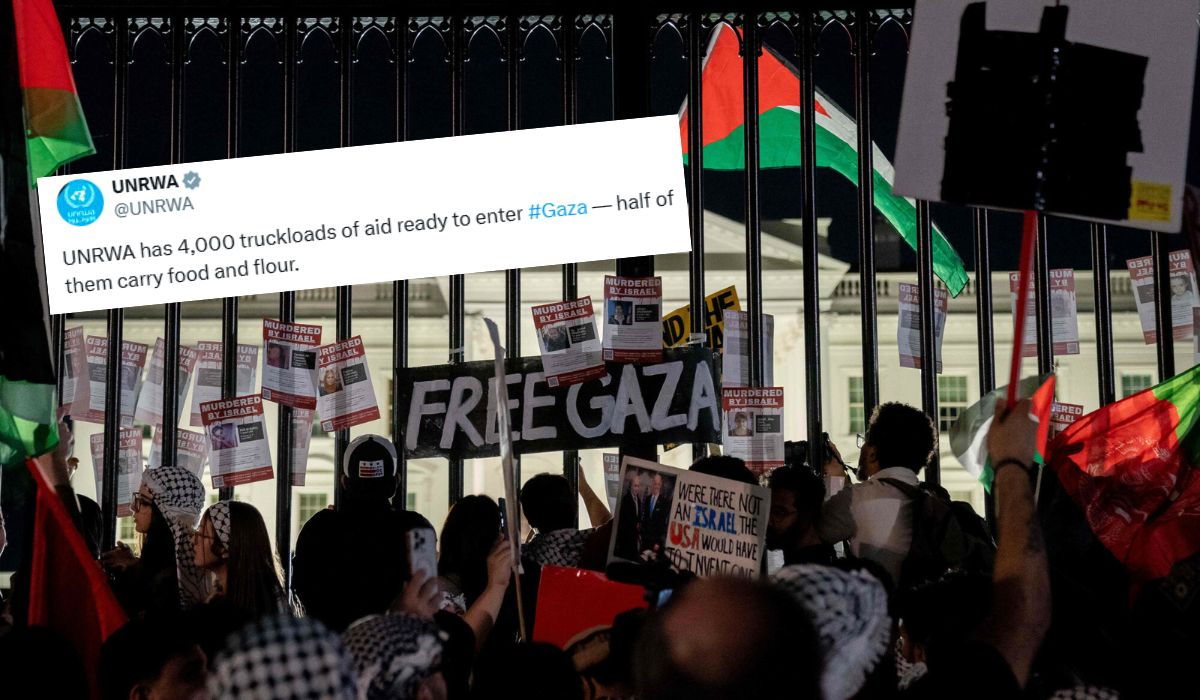 Zawieszenie broni: tysiące ciężarówek z pomocą humanitarną ruszyło do Strefy Gazy