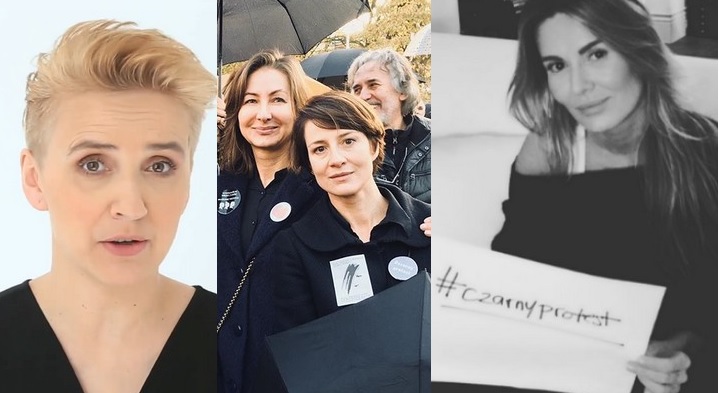 Twitter Płonie: CZARNY PROTEST. Hanna Lis: "Dziś chcą nas zmusić do rodzenia skazanych na śmierć płodów. A JUTRO?"