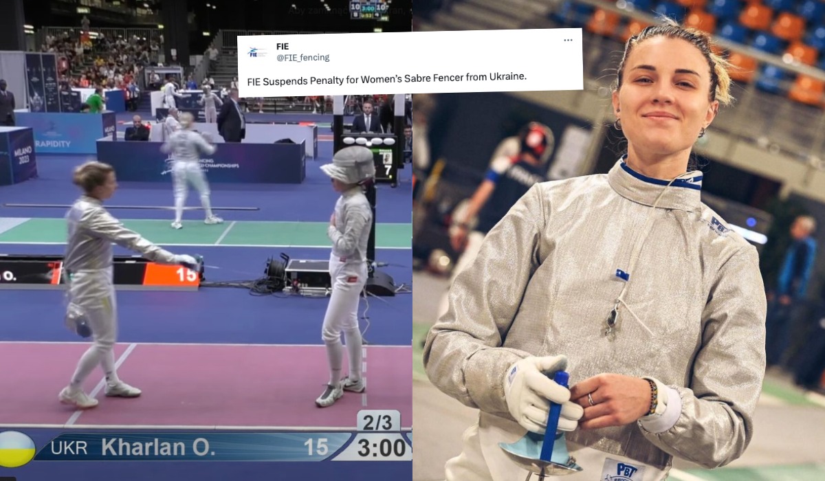 Zarząd FIE odwołał dyskwalifikację ukraińskiej szablistki, która nie chciała podać ręki Rosjance