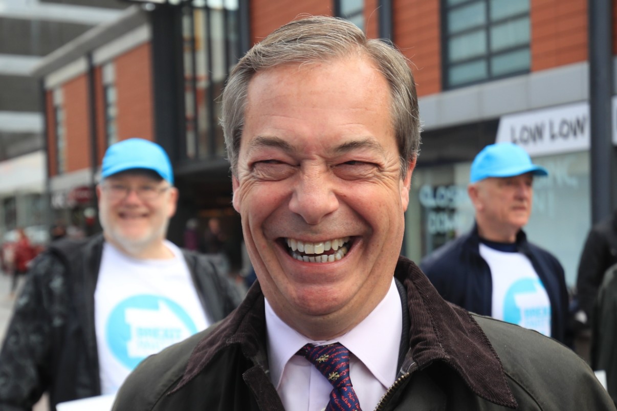 Prawica oskarża Burger Kinga o zachęcanie do prześladowania Nigela Farage