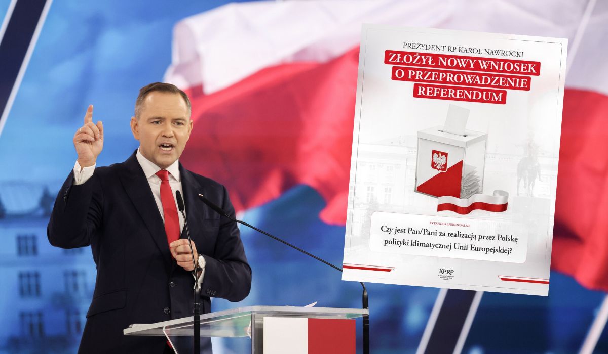 Prezydent Nawrocki znowu proponuje referendum klimatyczne, tym razem bez sugerowania odpowiedzi w pytaniu