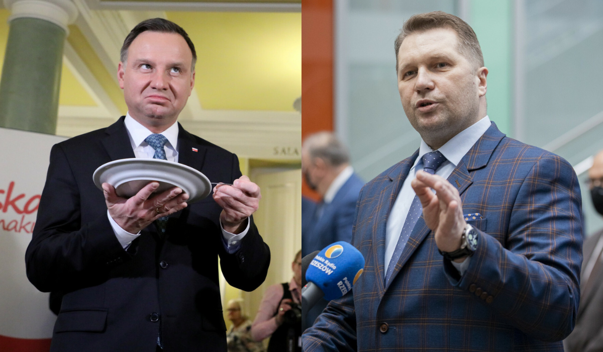 Minister Czarnek ze złotą radą na trudne czasy: jeść mniej i taniej