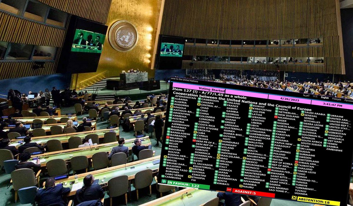 Chiny zrobiły psikusa i w ONZ zagłosowały za określeniem Rosji jako agresora