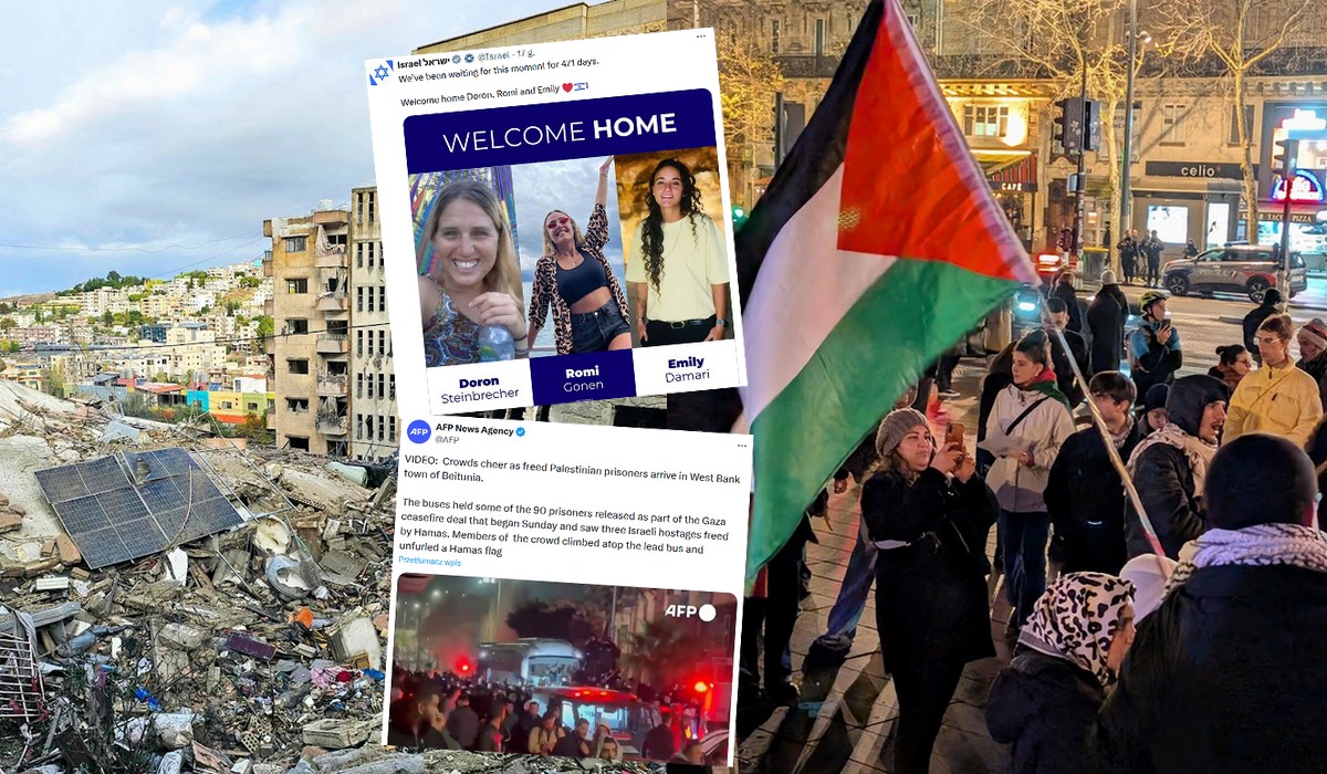 Rozpoczęła się wymiana zakładników pomiędzy Izraelem i Hamasem