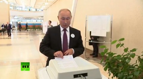 Putin chciał oddać głos, ale wystąpiły pewne problemy