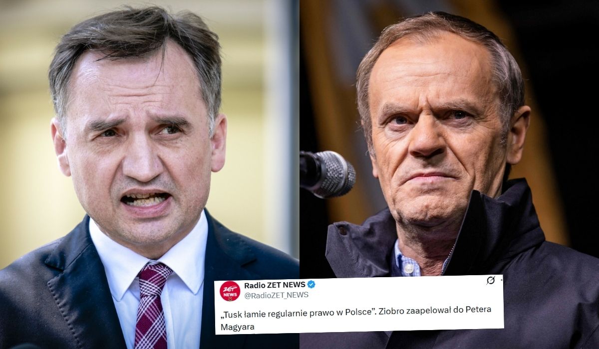 Ziobro zapewnia, że wcale nie uciekł na Węgry, a w ogóle to Tusk jest jak nowotwór