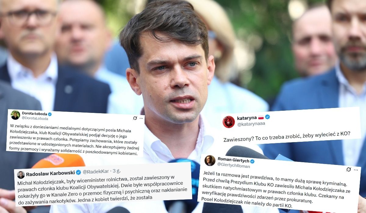 Michał Kołodziejczak zawieszony w klubie KO po oskarżeniach ujawnionych w Kanale Zero