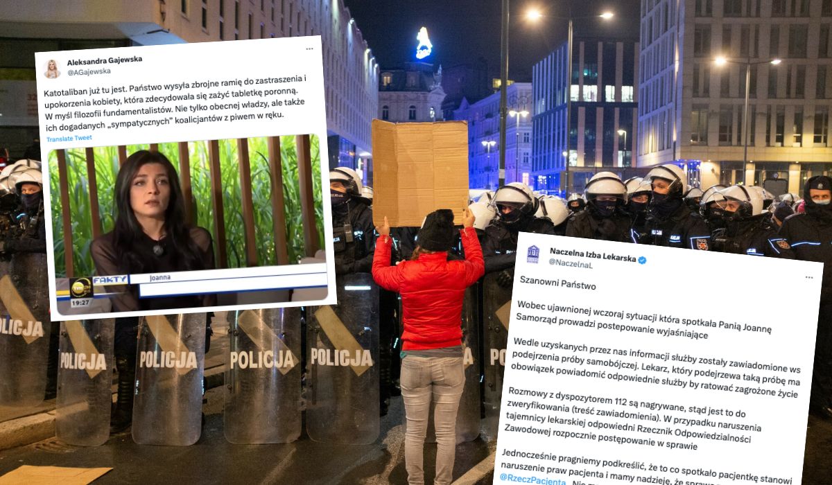 Policja o aferze z interwencją w szpitalu: czuć było woń alkoholu