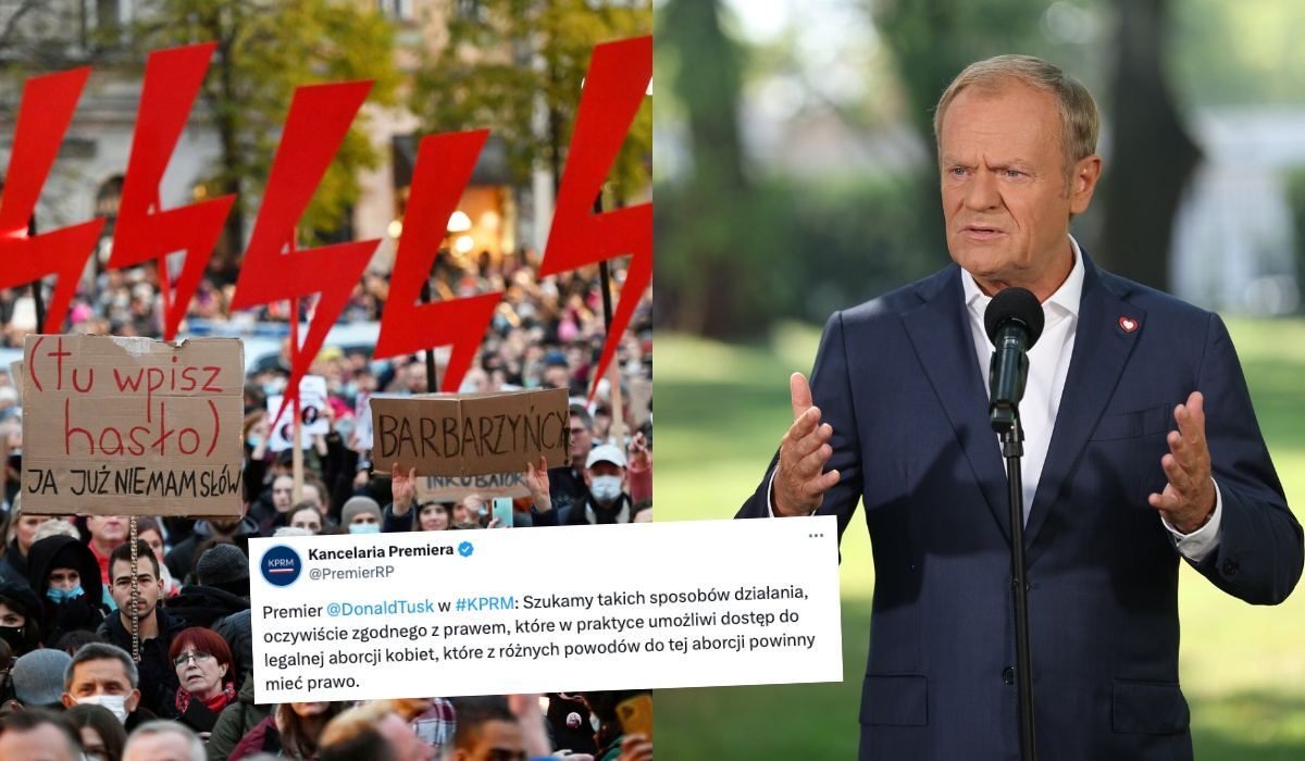 Tusk pociesza, że legalnej aborcji nie będzie, ale będzie majstrowanie w przepisach