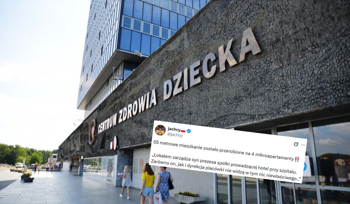 Okazało się, że mieszkanie podarowane Centrum Zdrowia Dziecka jest wynajmowane komercyjnie turystom