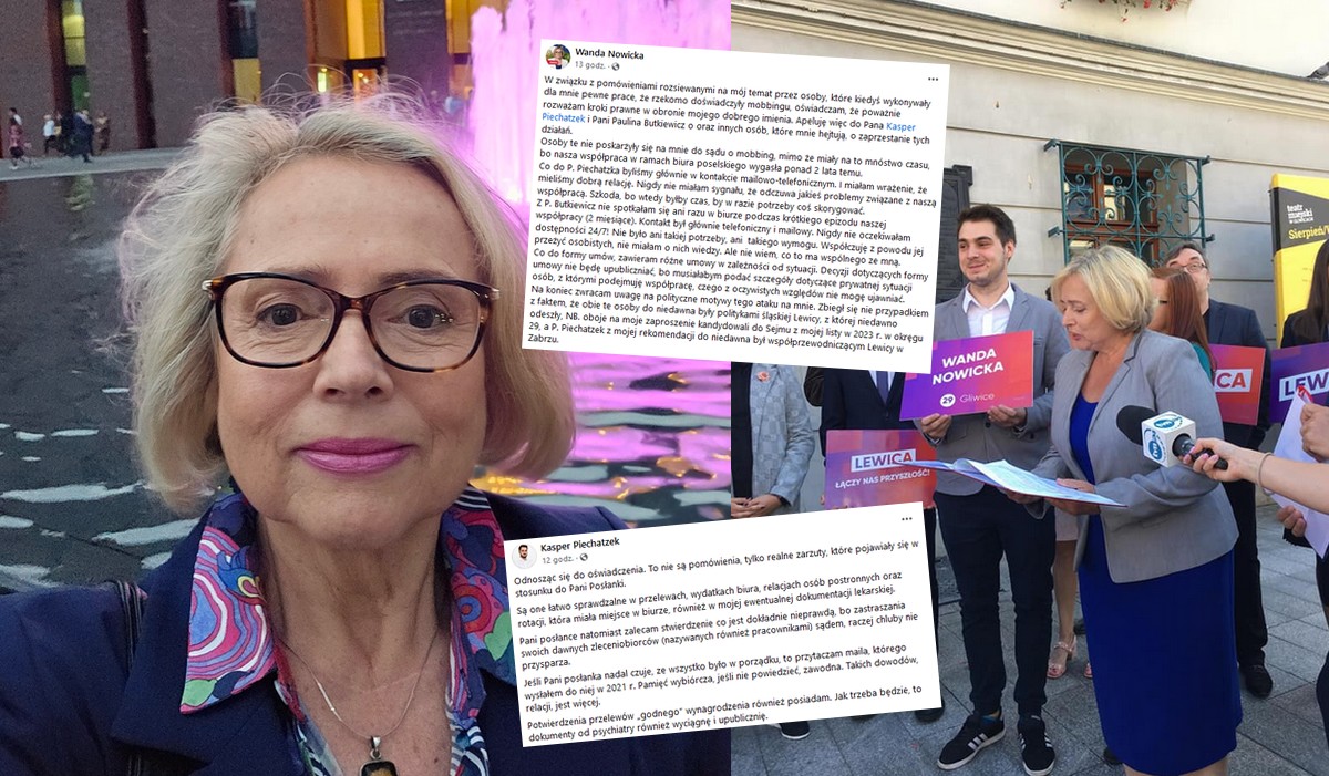 Posłanka Nowicka odpiera zarzuty o mobbing: nieprawda, nikt nie narzekał, rozważam kroki prawne