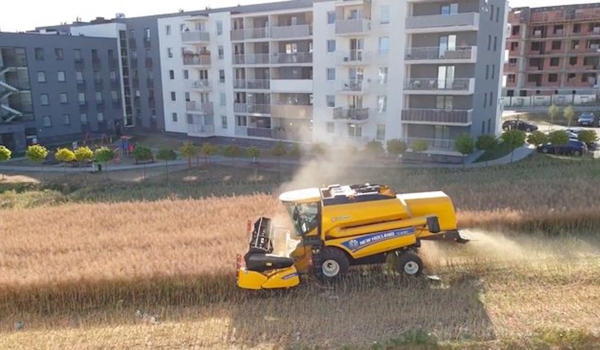 Lublin: słynne pole między blokami wystawiono na sprzedaż, cena to 11 mln zł