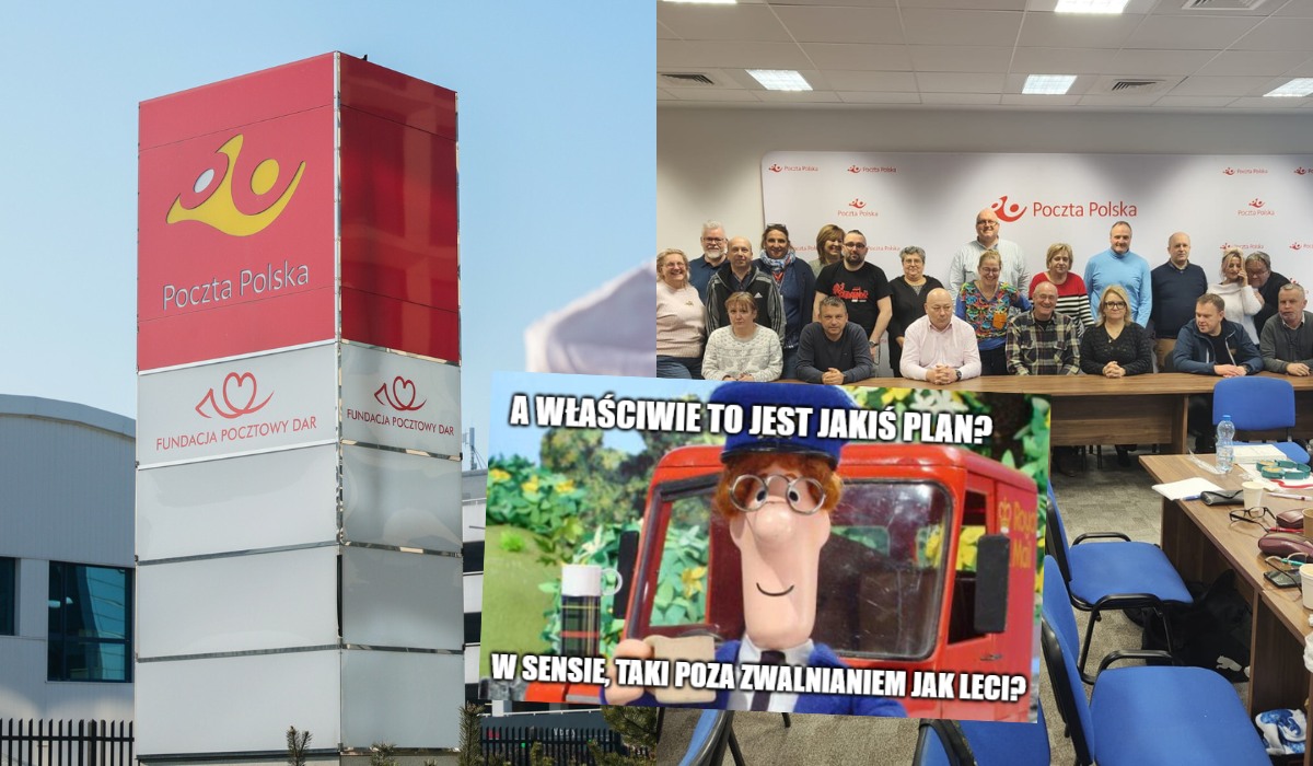 Związkowcy Poczty Polskiej spędzili Walentynki okupując siedzibę, chcą, żeby rozmawiać z nimi na serio
