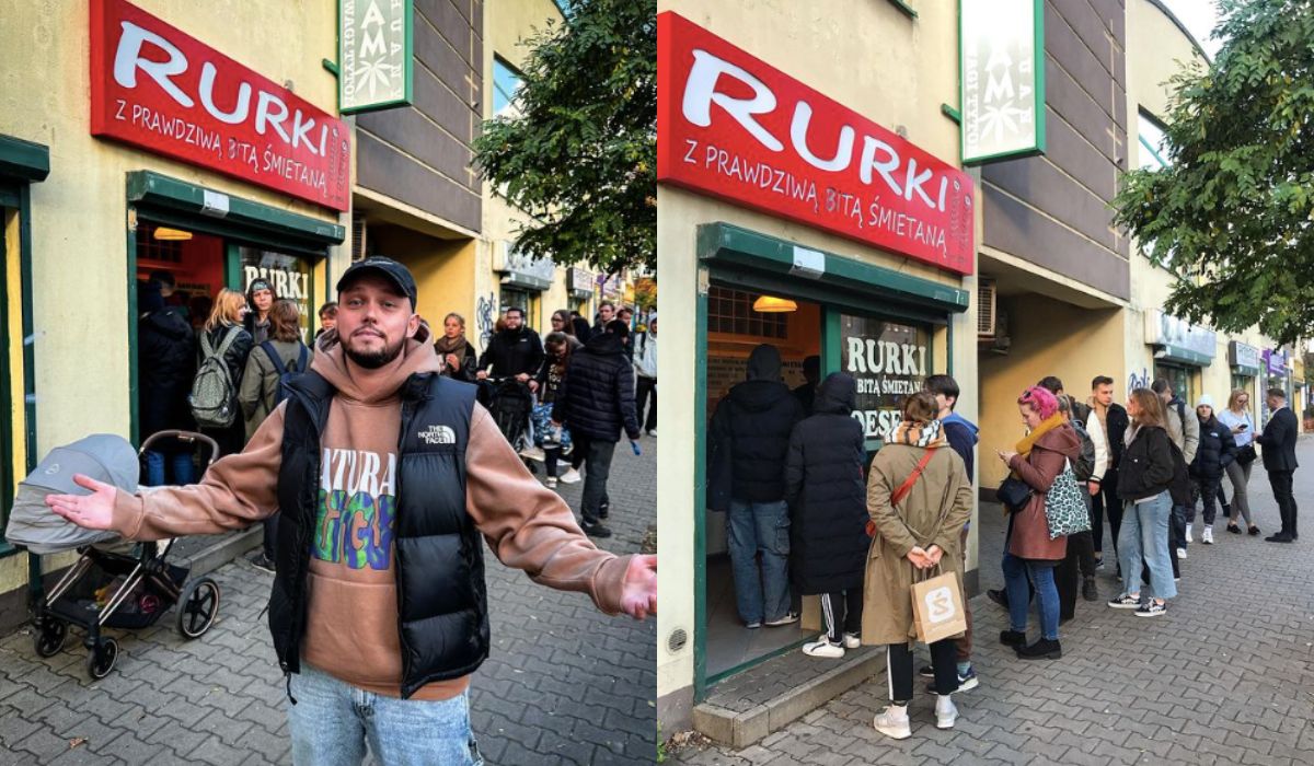 Youtuber Książulo odwiedził starą cukiernię, po jego filmie zaroiło się od chętnych na rurki z kremem