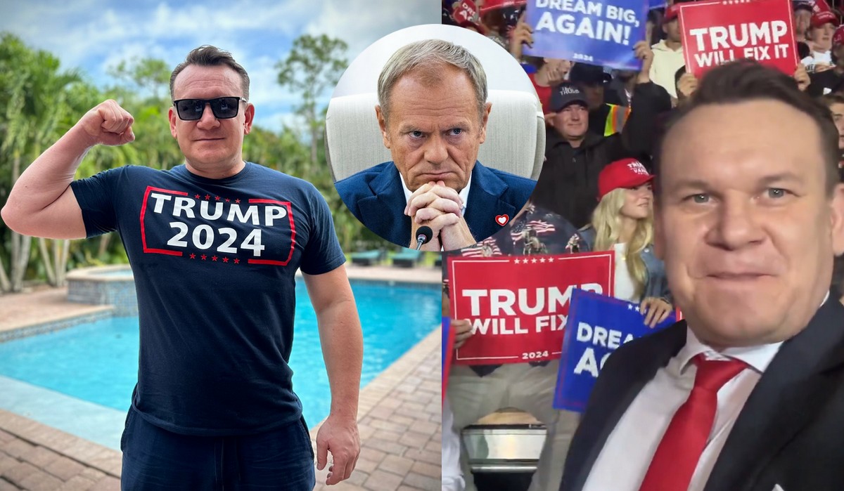 Dominik Tarczyński z PiS zapewnia, że Trump został powiadomiony o tym, że polscy politycy brzydko o nim mówili