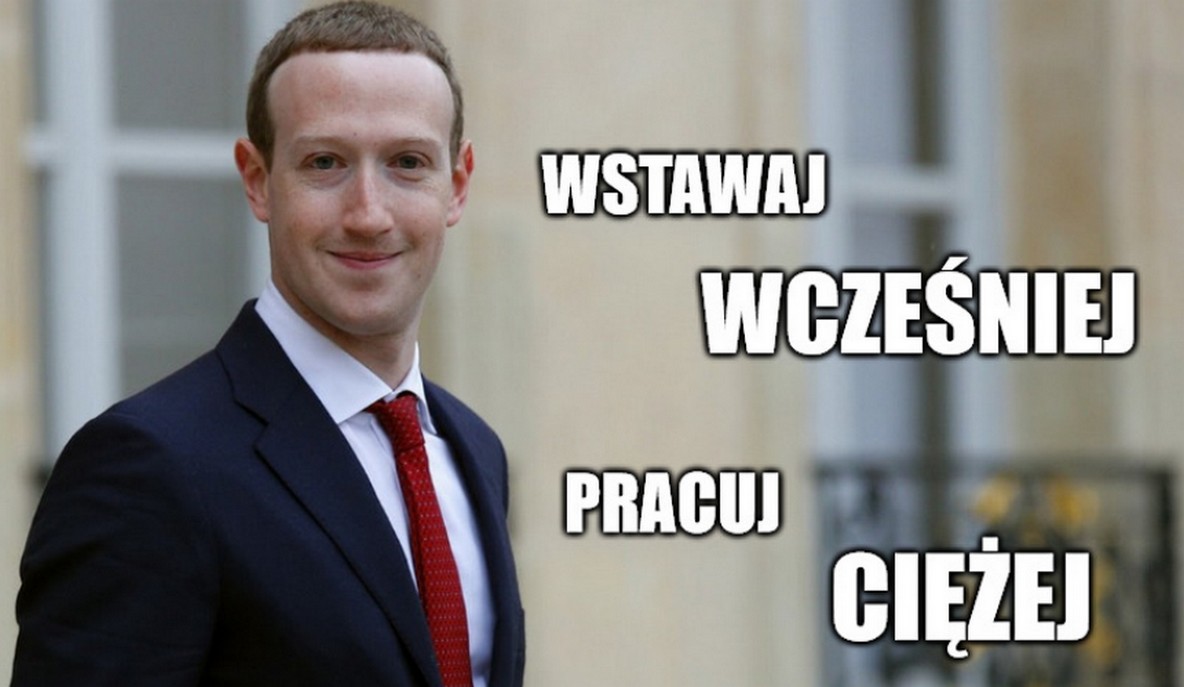 Zuckerberg trochę narzeka, a trochę się chwali, że jest zapracowany i zapomina jeść