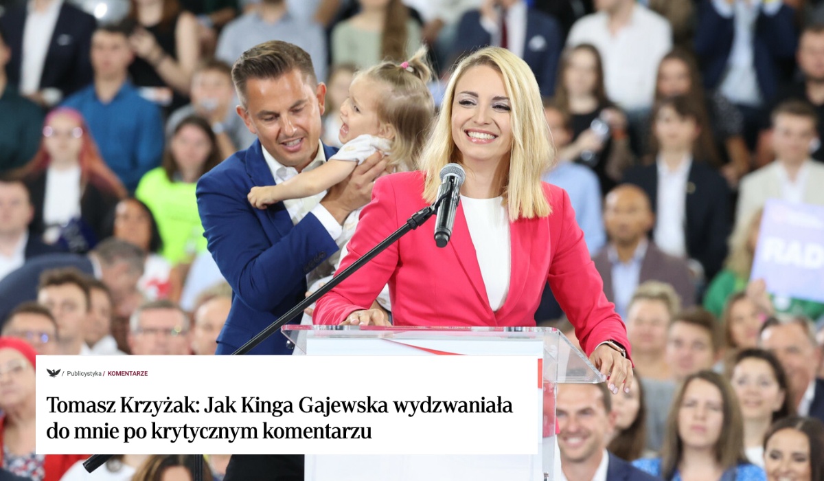 Posłanka Gajewska nabluzgała dziennikarzowi po komentarzu o ryczałcie na mieszkanie