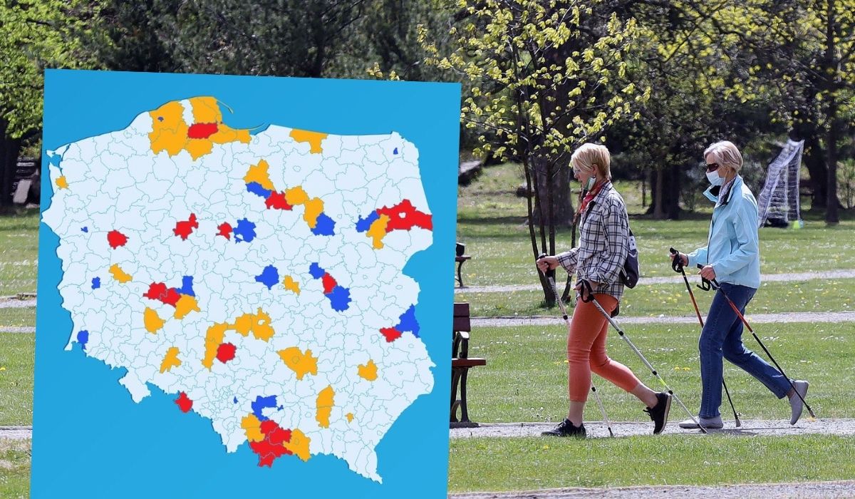 Kolejne powiaty w żółtej i czerwonej strefie, obostrzenia dotkną 6 mln Polaków