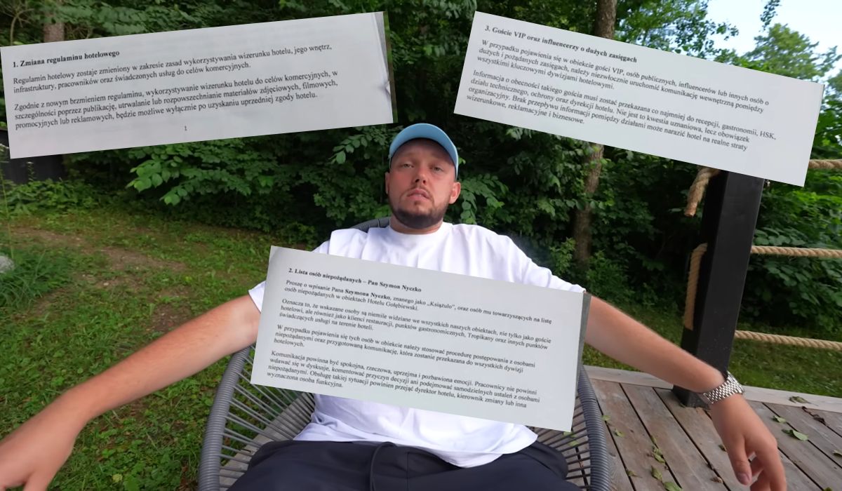 Prezes sieci hoteli Gołębiewski cofnął zakaz wstępu dla Książula