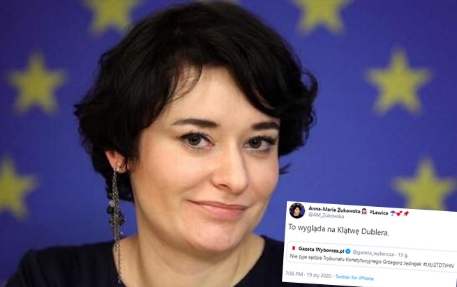 Rzeczniczka Lewicy o śmierci sędziego TK: to wygląda na Klątwę Dublera