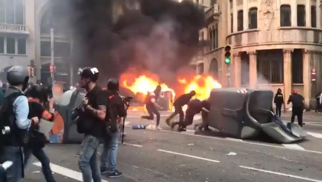 Ponad pół miliona Katalończyków protestowało w Barcelonie
