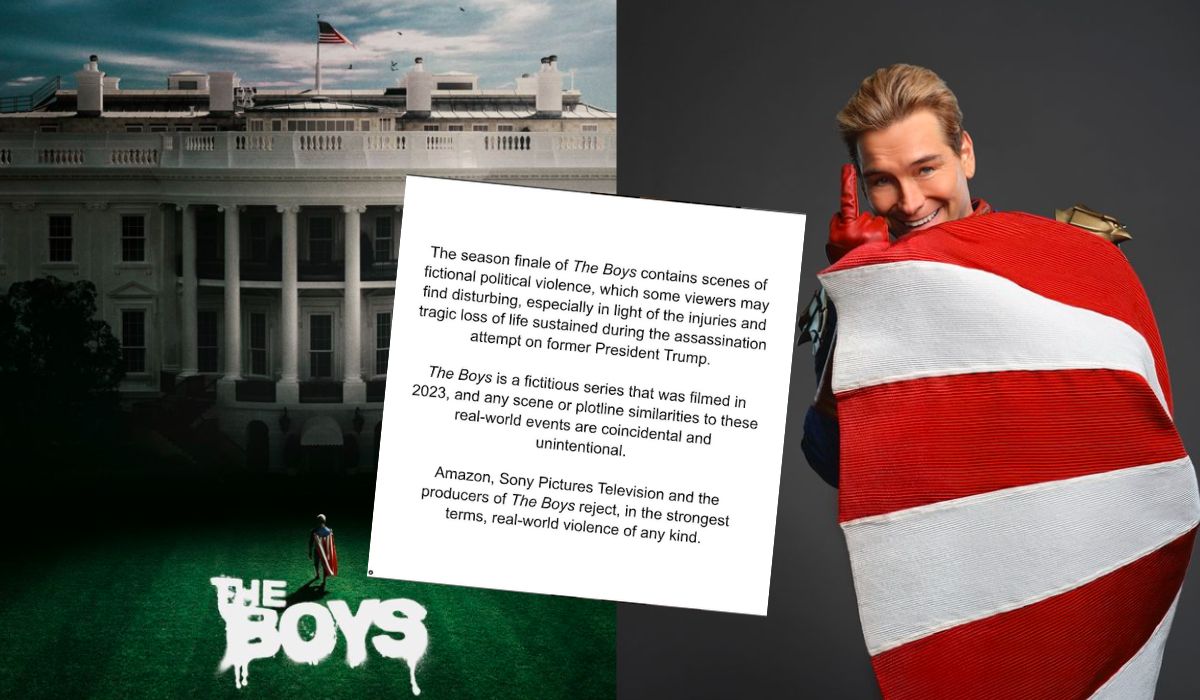 Finał serialu The Boys ma zmieniony tytuł i dostał komentarz, że nie chce kojarzyć się z Trumpem