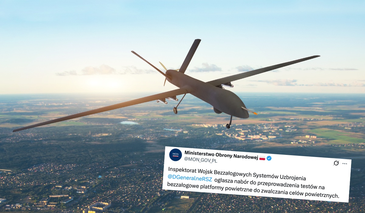 Wojsko przetestuje drony do zwalczania innych dronów
