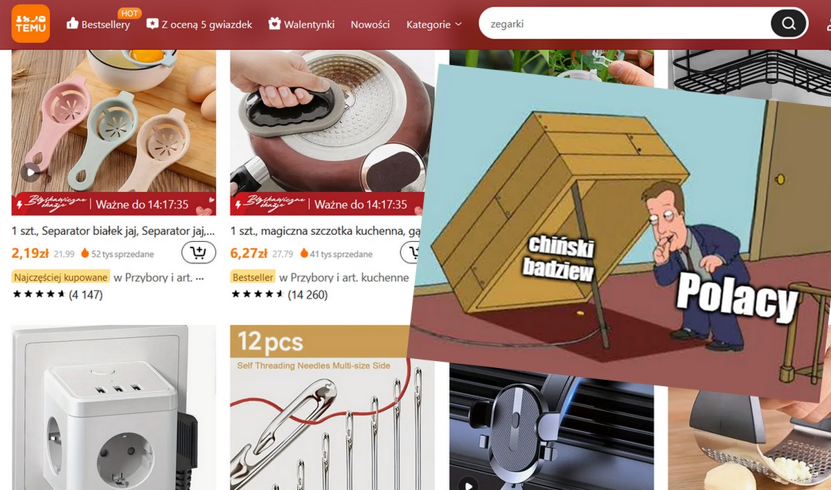 Chińska platforma Temu stała się ważnym graczem na polskim rynku, chociaż stale łamie prawo