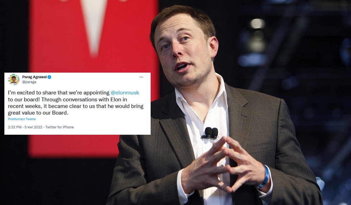 Elon Musk wejdzie do zarządu Twittera jako największy udziałowiec, ludzie proszą, żeby przywrócił Trumpa