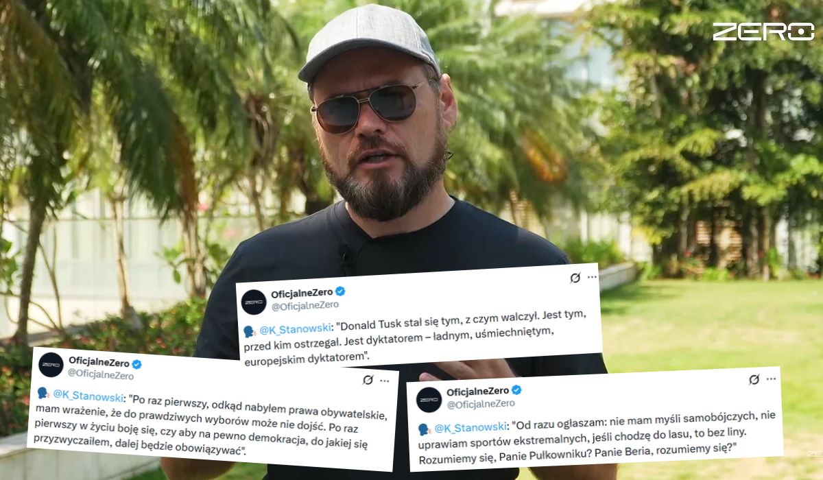 Stanowski ostrzega z Afryki o końcu demokracji w Polsce