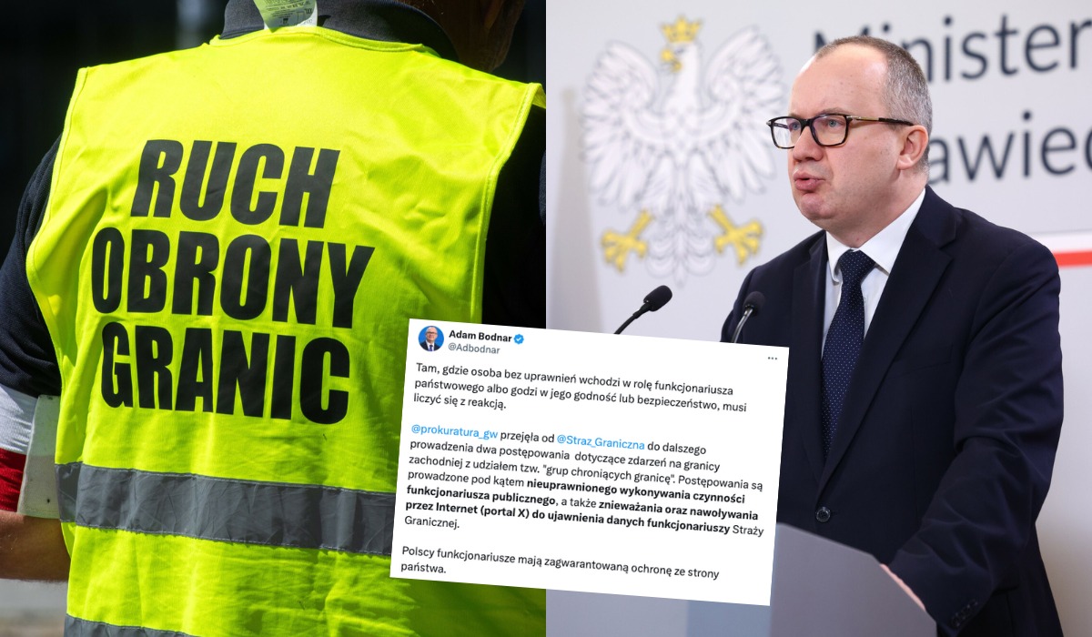 Bodnar zapowiada, że samozwańczymi obrońcami granic zajmie się prokuratura