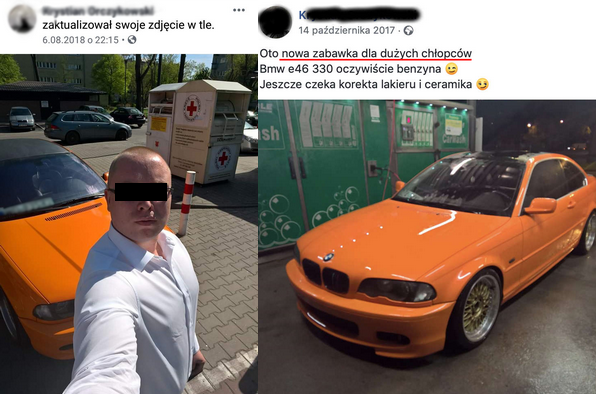 Po internecie krążą wpisy z profilu kierowcy BMW, który zabił pieszego na przejściu