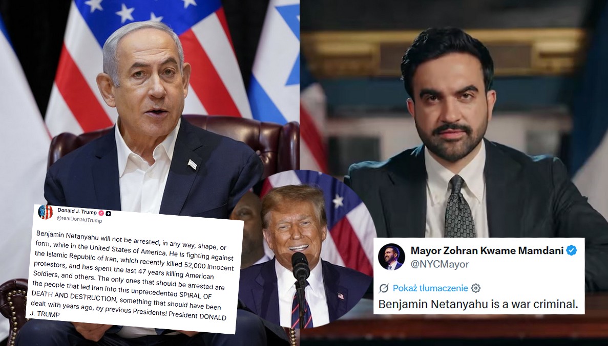 USA: Mamdani apeluje, żeby w razie wizyty Netanjahu aresztować go jako zbrodniarza wojennego