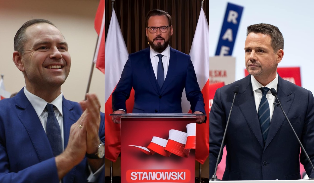 Sondaż prezydencki: Trzaskowski ze sporą przewagą, Stanowski prześciga Brauna, Zandberga i Biejat